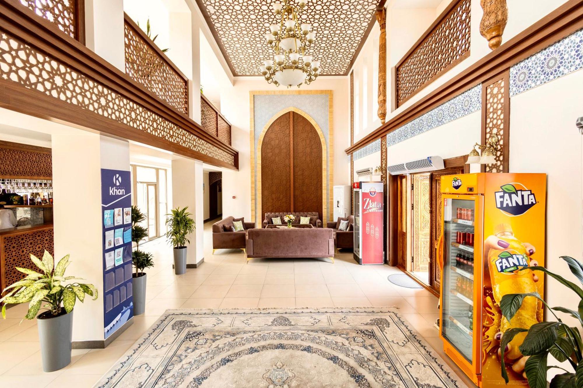 Khan Hotel Samarcanda Exterior foto